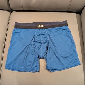 SAXX Men's Blue Boxer Briefs
